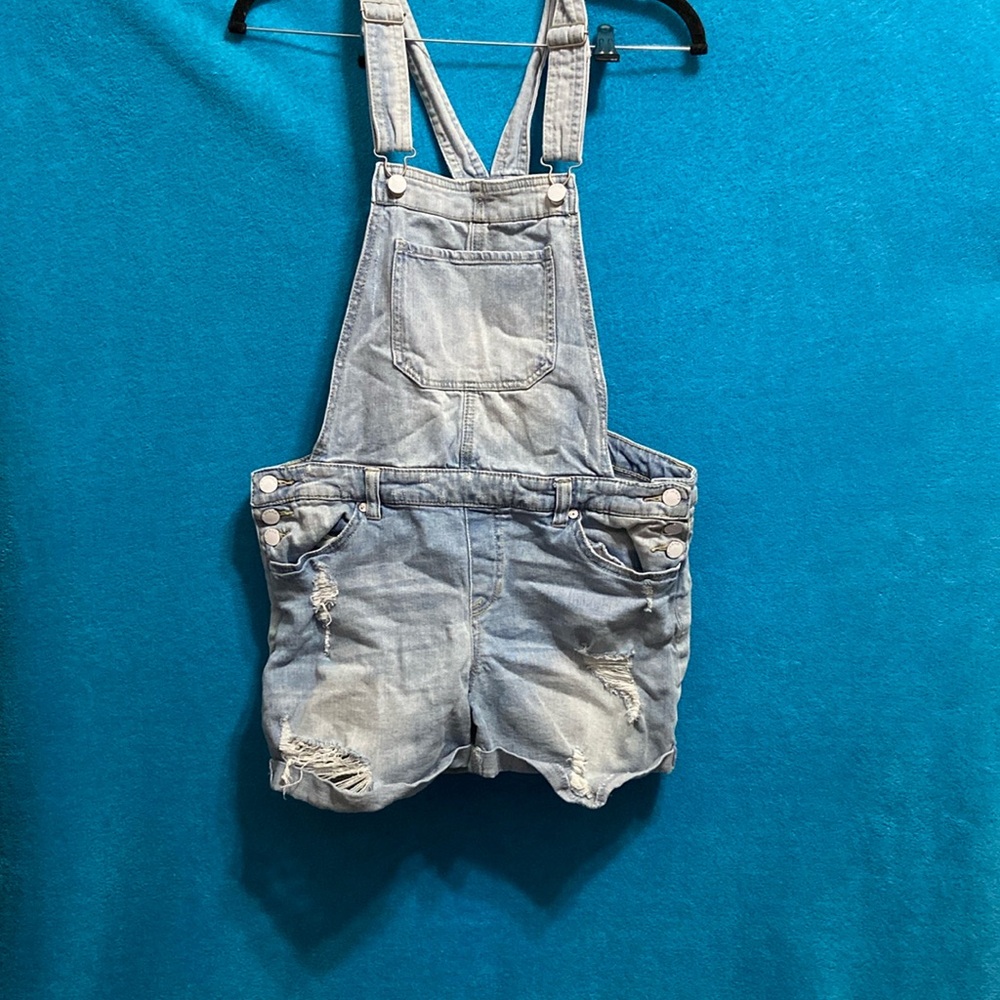 CPJ Jean overall shorts.